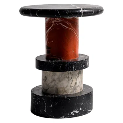 Pre-owned Greg Natale Vienna Side Table By  In Black