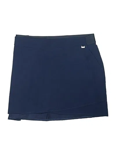 Pre-owned Greg Norman Active Skort In Blue
