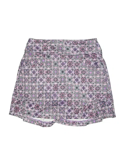 Pre-owned Greg Norman Active Skort In Purple