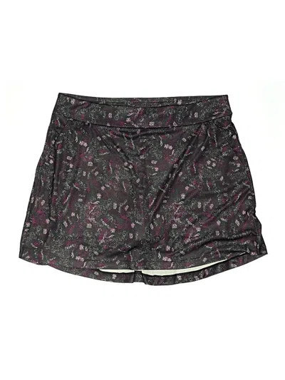 Greg Norman Active Skort In Animal Print