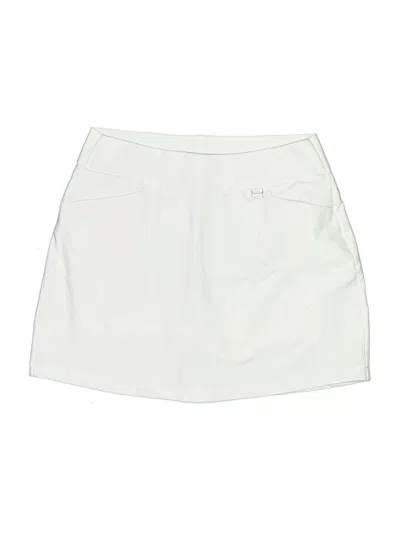 Pre-owned Greg Norman Active Skort In White