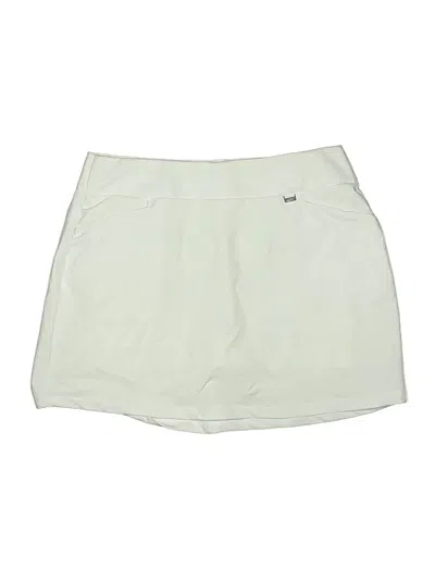 Pre-owned Greg Norman Active Skort In White