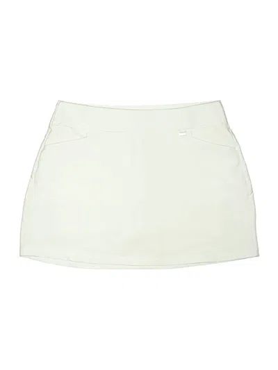Pre-owned Greg Norman Active Skort In White