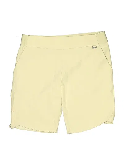 Pre-owned Greg Norman Athletic Shorts In Yellow