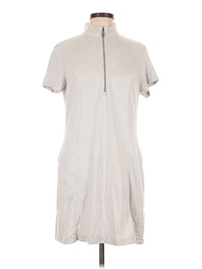 Pre-owned Greg Norman Casual Dress In Gray