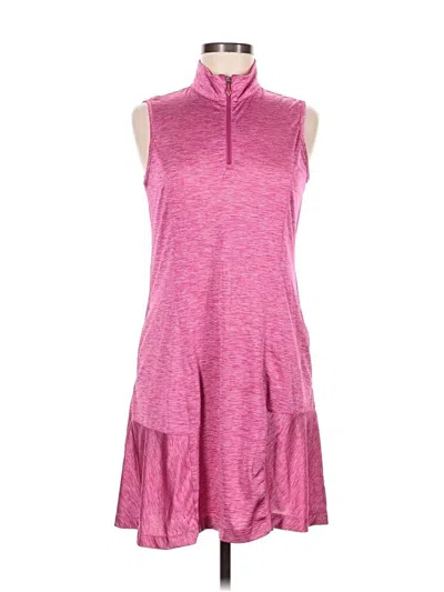 Pre-owned Greg Norman Casual Dress In Pink