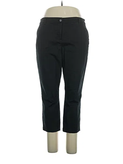 Pre-owned Greg Norman Casual Pants In Black