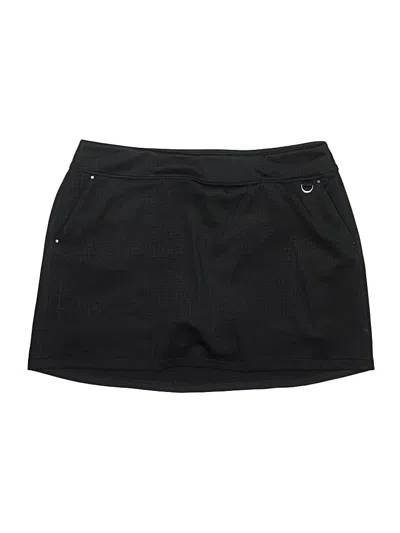 Pre-owned Greg Norman Casual Skirt In Black