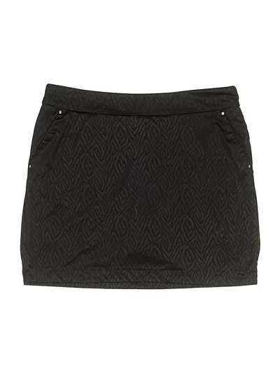 Pre-owned Greg Norman Casual Skirt In Black