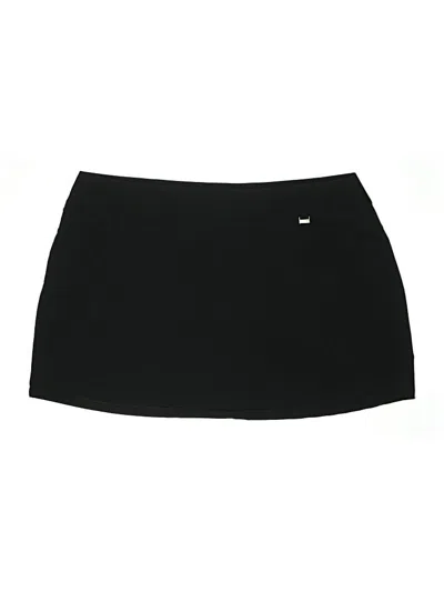 Pre-owned Greg Norman Casual Skirt In Black