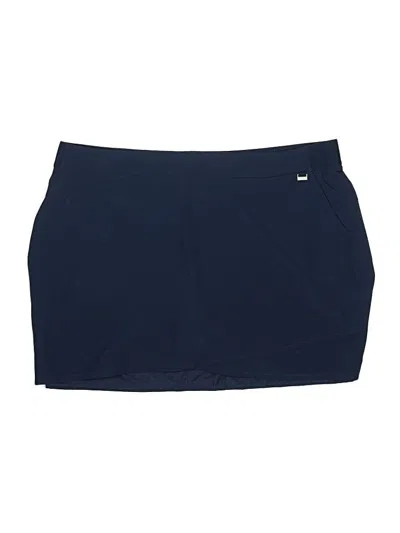 Pre-owned Greg Norman Casual Skirt In Blue