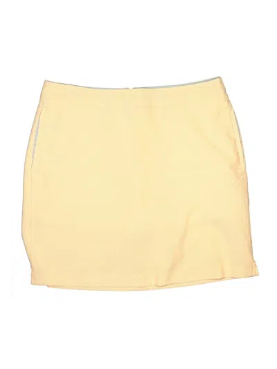 Pre-owned Greg Norman Casual Skirt In Orange