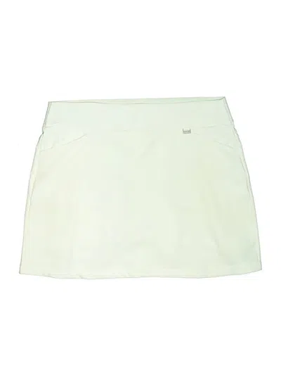 Pre-owned Greg Norman Casual Skirt In White