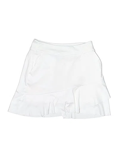 Pre-owned Greg Norman Casual Skirt In White