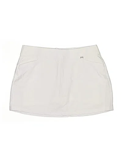 Pre-owned Greg Norman Casual Skirt In White