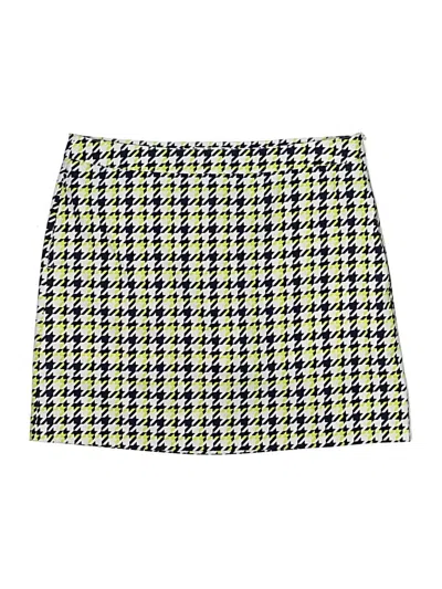 Pre-owned Greg Norman Casual Skirt In Yellow