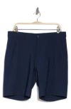 Greg Norman Classic Stretch Golf Shorts In Blue