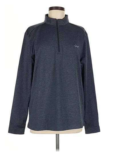 Pre-owned Greg Norman Fleece Jacket In Blue