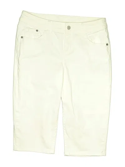 Pre-owned Greg Norman Khaki Shorts In Ivory
