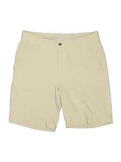 Pre-owned Greg Norman Khaki Shorts In Tan