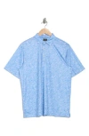 Greg Norman Marble Shark Performance Knit Polo