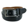 Greg Norman Men's Croco Print Leather Belt In Black