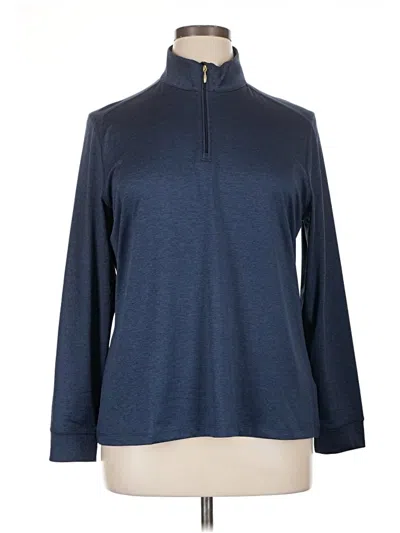Pre-owned Greg Norman Pullover Sweater In Blue