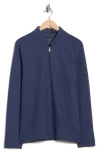 Greg Norman Quarter Zip Pullover In Blue