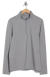 Greg Norman Quarter Zip Pullover In Gray