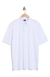 Greg Norman River Drive Knit Polo In White