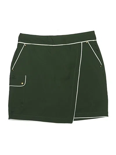 Pre-owned Greg Norman Skort In Green