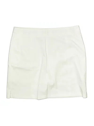 Pre-owned Greg Norman Skort In Ivory