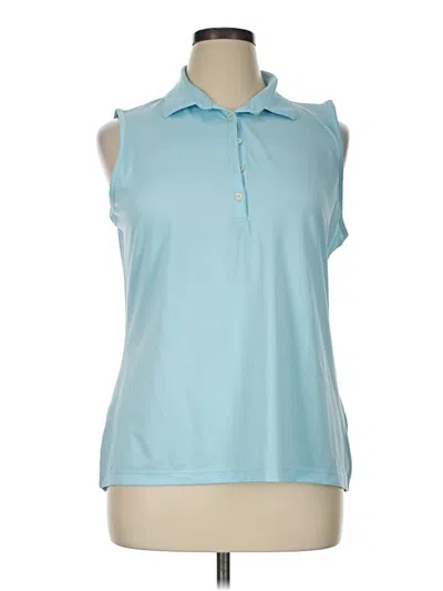 Pre-owned Greg Norman Sleeveless T-shirt In Blue