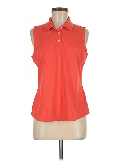 Pre-owned Greg Norman Sleeveless T-shirt In Orange
