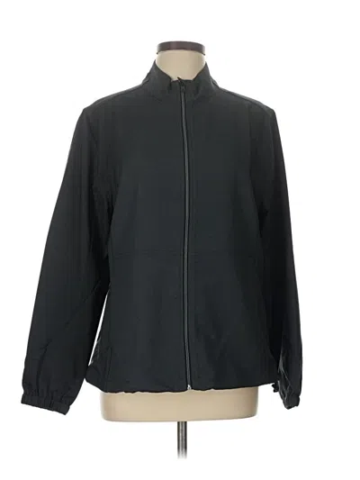 Pre-owned Greg Norman Track Jacket In Black