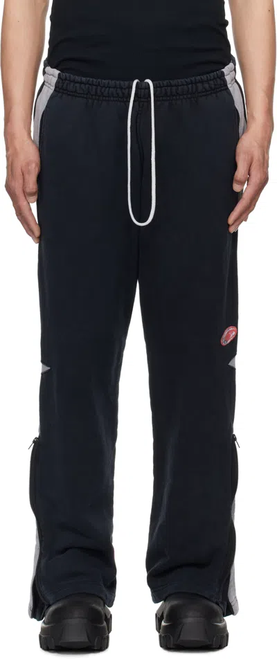 Greg Ross Black & Gray Coast Sweatpants
