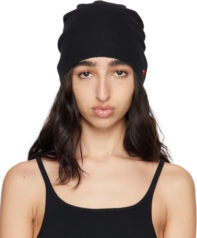 Greg Ross Black Rib Beanie