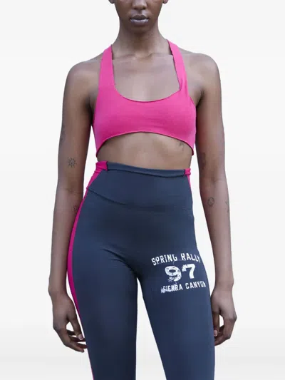 GREG ROSS RACERBACK RAW-CUT TOP