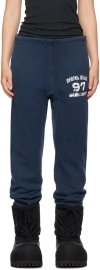 Greg Ross Ssense Exclusive Navy Sweatpants In Navy