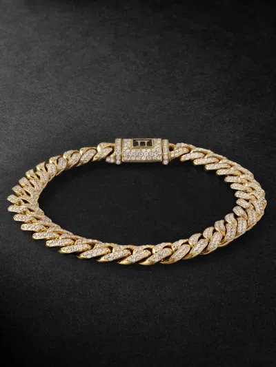 Greg Yuna Gold Diamond Chain Necklace