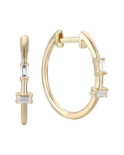 Gregg Ruth 14k 0.12 Ct. Tw. Diamond Earring