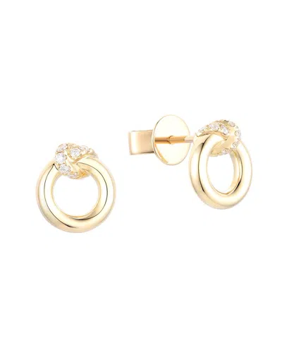Gregg Ruth 14k 0.13 Ct. Tw. Diamond Earring