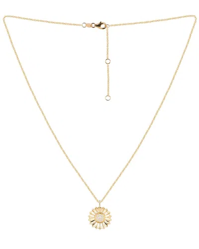 Gregg Ruth 14k 0.14 Ct. Tw. Diamond Pendant In Gold