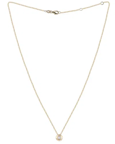 Gregg Ruth 14k 0.15 Ct. Tw. Diamond Pendant In Gold