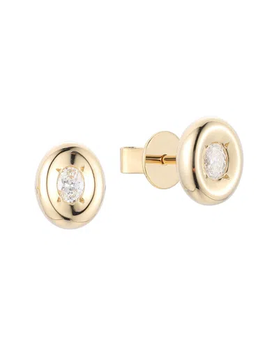 Gregg Ruth 14k 0.16 Ct. Tw. Diamond Earring