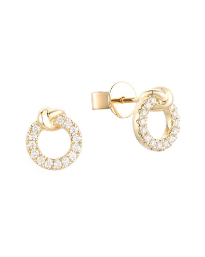 Gregg Ruth 14k 0.20 Ct. Tw. Diamond Earring