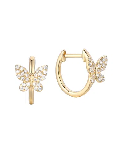 Gregg Ruth 14k 0.23 Ct. Tw. Diamond Earring