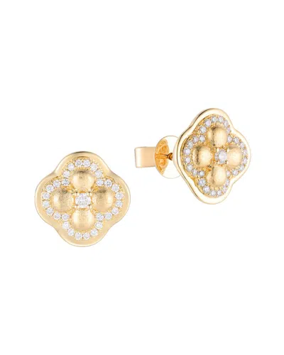 Gregg Ruth 14k 0.28 Ct. Tw. Diamond Earring In Gold