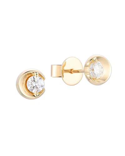 Gregg Ruth 14k 0.37 Ct. Tw. Diamond Earring
