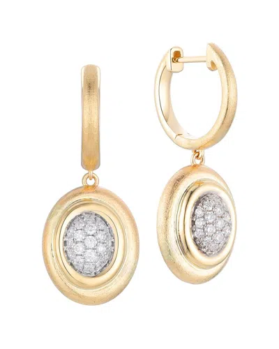 Gregg Ruth 14k 0.39 Ct. Tw. Diamond Earring
